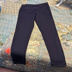Zyia Active Capris Yoga pants Navy Size 12